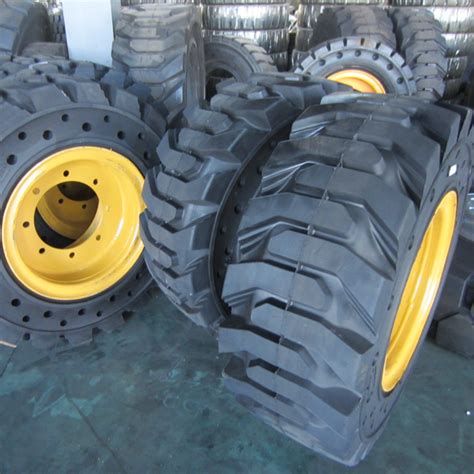 bobcat skid steer tires|solid bobcat tires and rims.